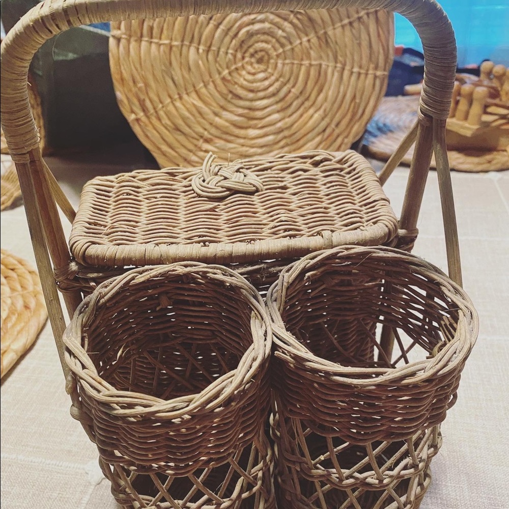 Cute picnic for 2 basket